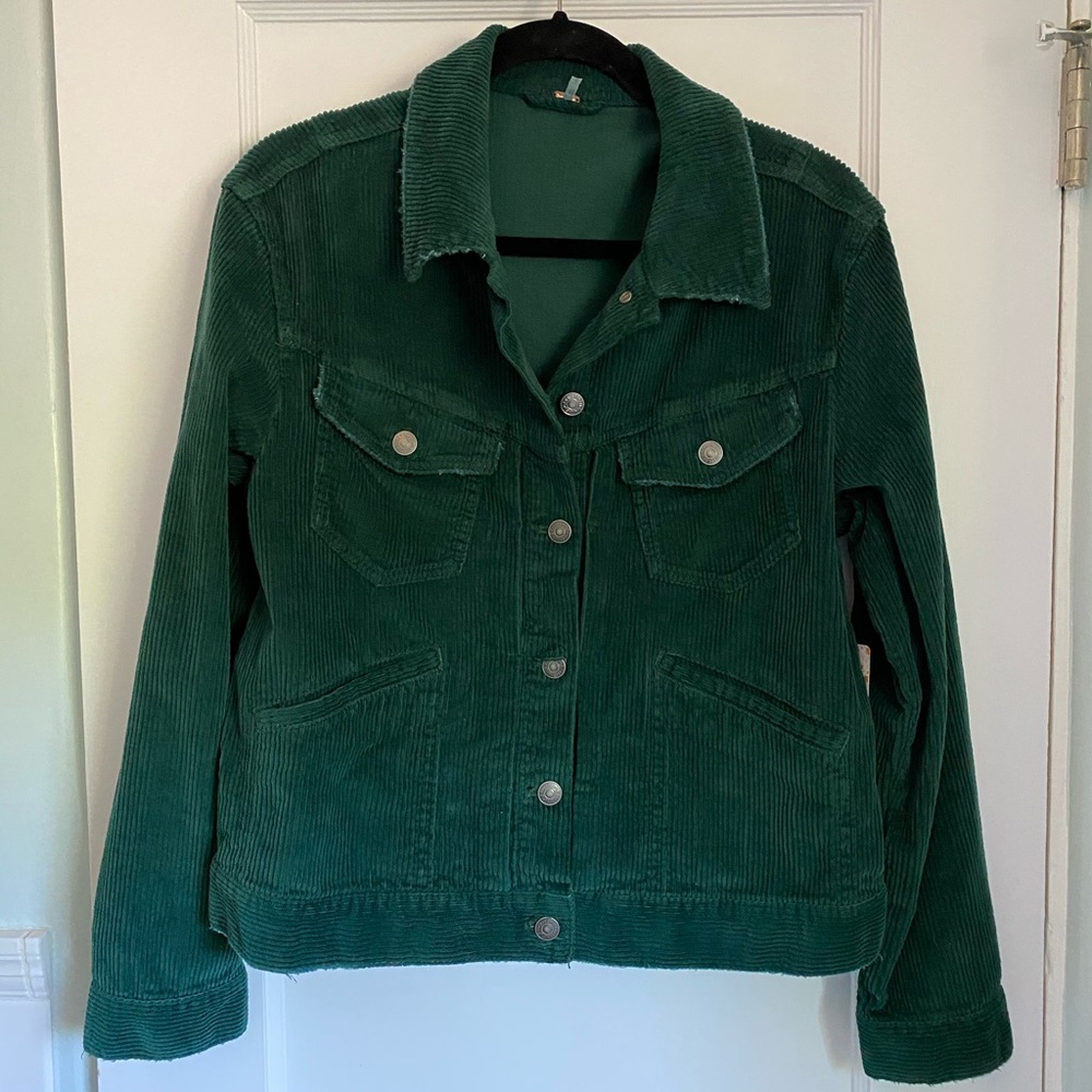 Free People corduroy jacket